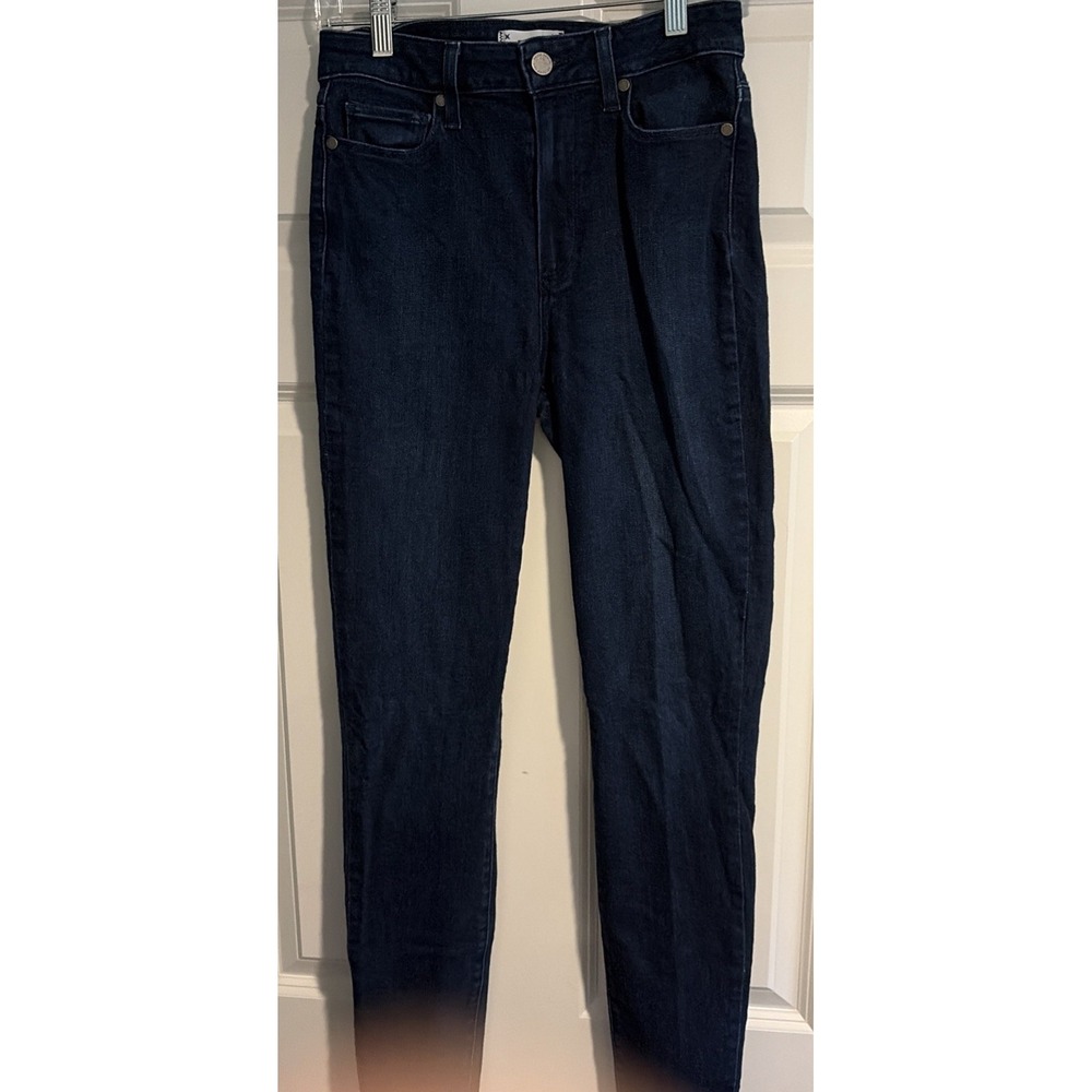 Paige Margot Super High Rise Ultra Skinny Blue Jeans Women's 27 X 30